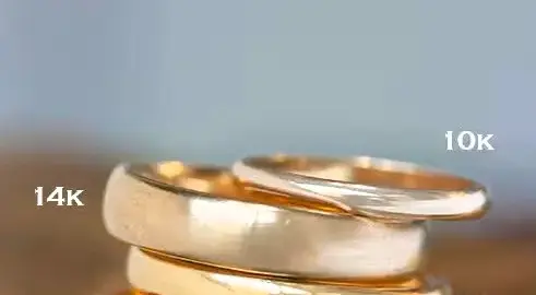 comparison 14k vs 10k gold